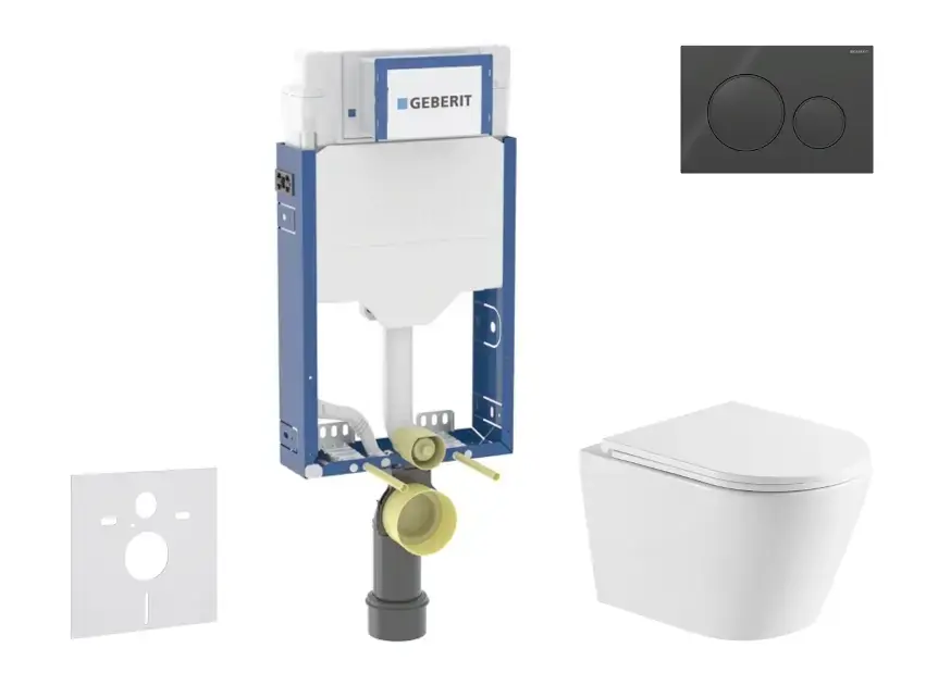 Geberit - Kombifix - Fali WC szett - SANI15CA5153 Vásárlói kedvenc